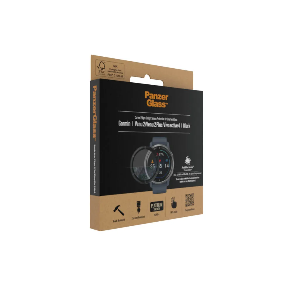 PanzerGlass® Screen Protector Garmin Venu 2 | Vivoactive 4 3652 Thumbnail 2