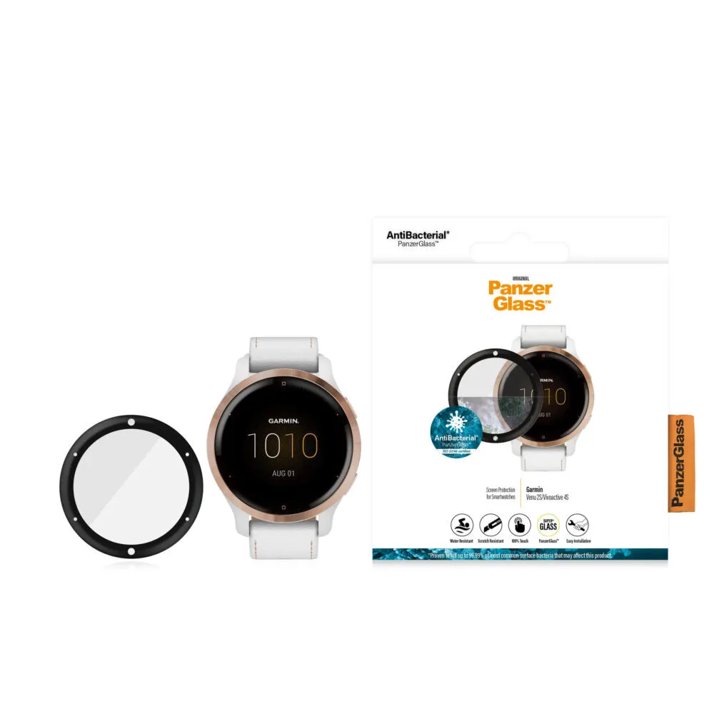PanzerGlass® Garmin Venu 2S | Vivoactive 4s | Screen Protector Glass 3653 Thumbnail 2