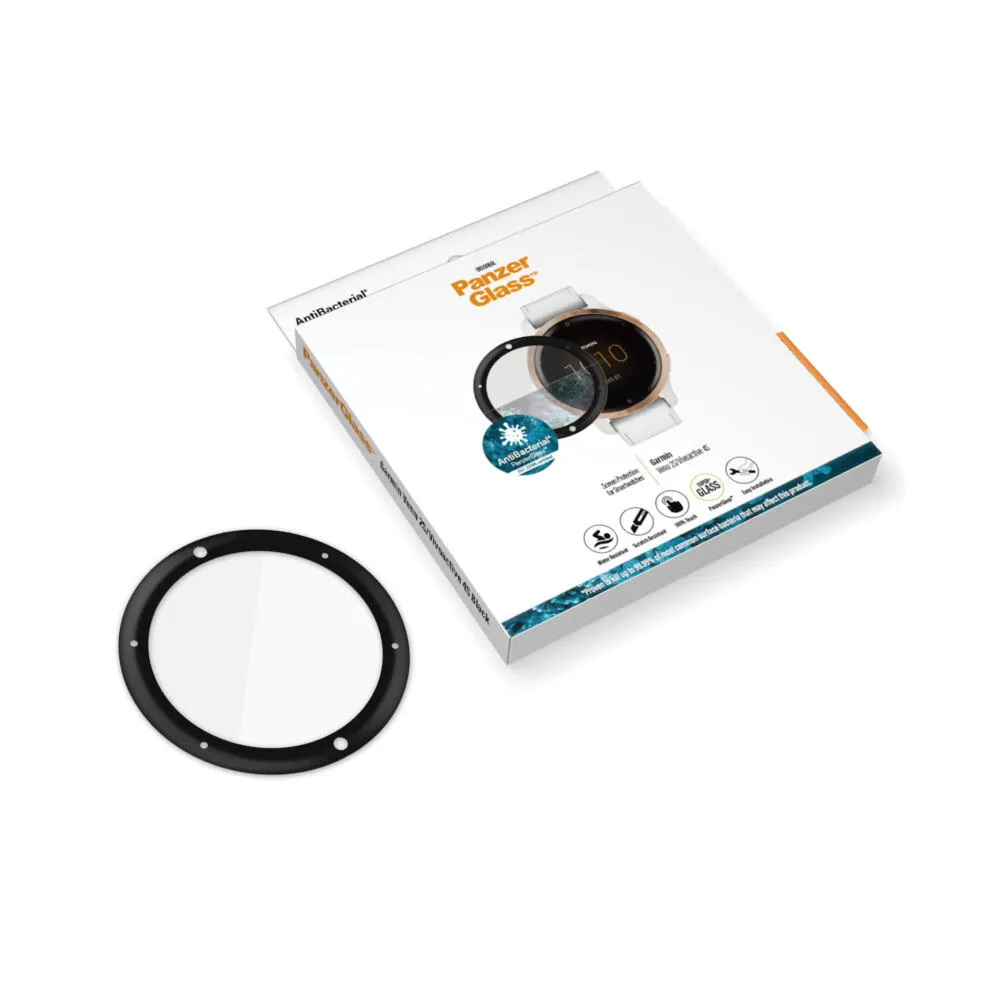 PanzerGlass® Garmin Venu 2S | Vivoactive 4s | Screen Protector Glass 3653 Thumbnail 4