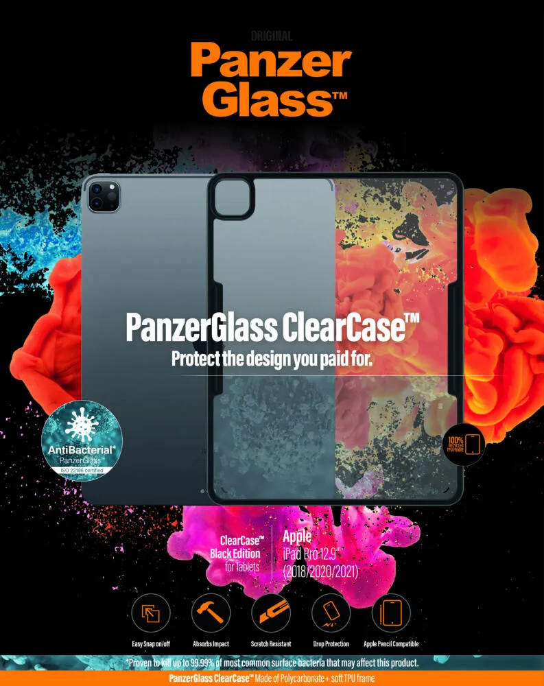 PanzerGlass® ClearCase™ iPad Pro 12.9″ (2018, 2020-2022) 0293 Thumbnail 6