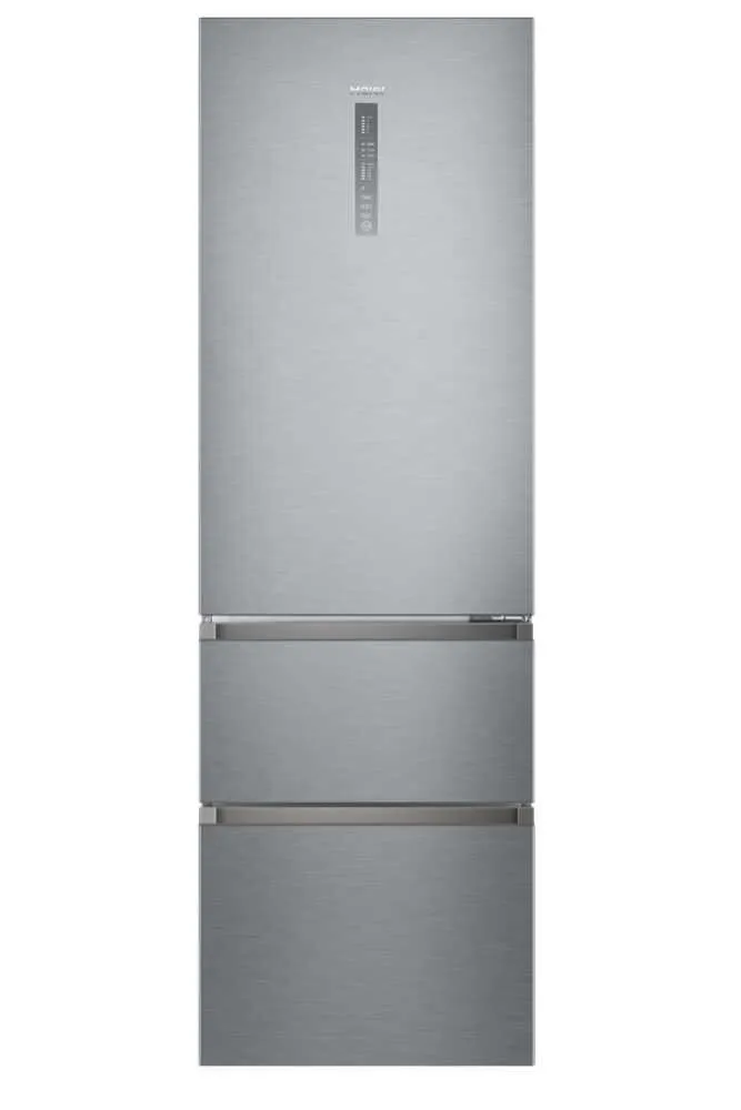 Haier 3 Doors A3FE735CGJE Solo Gümüş Buzdolabı
