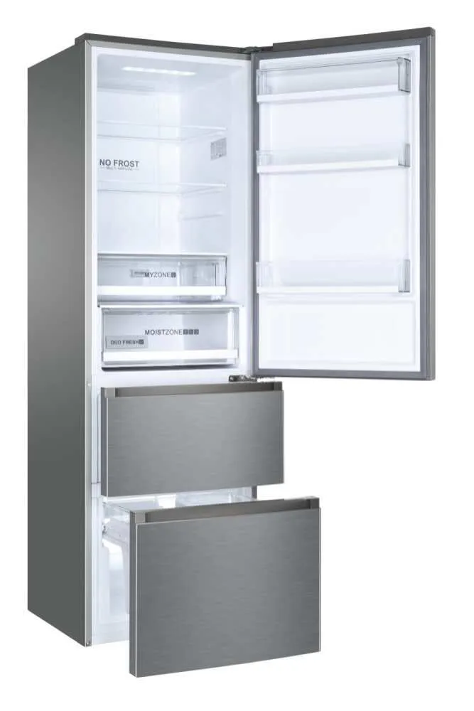 Haier 3 Doors A3FE735CGJE Solo Gümüş Thumbnail 5