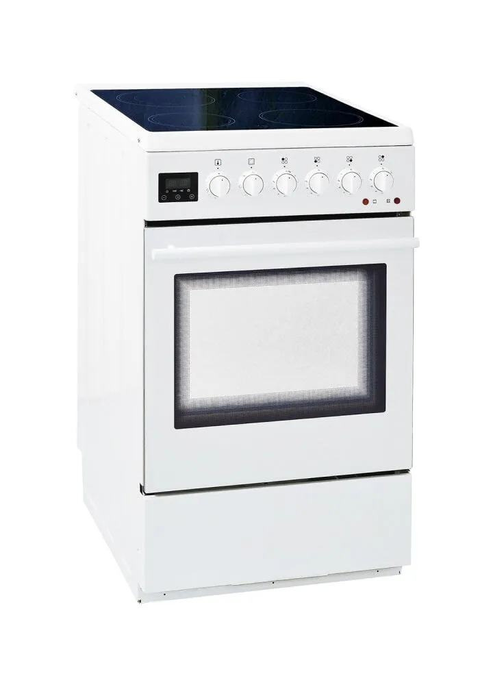 Haier HCC56FO2W Bağımsız ocak Elektrik Seramik Beyaz Ocaklı Fırın