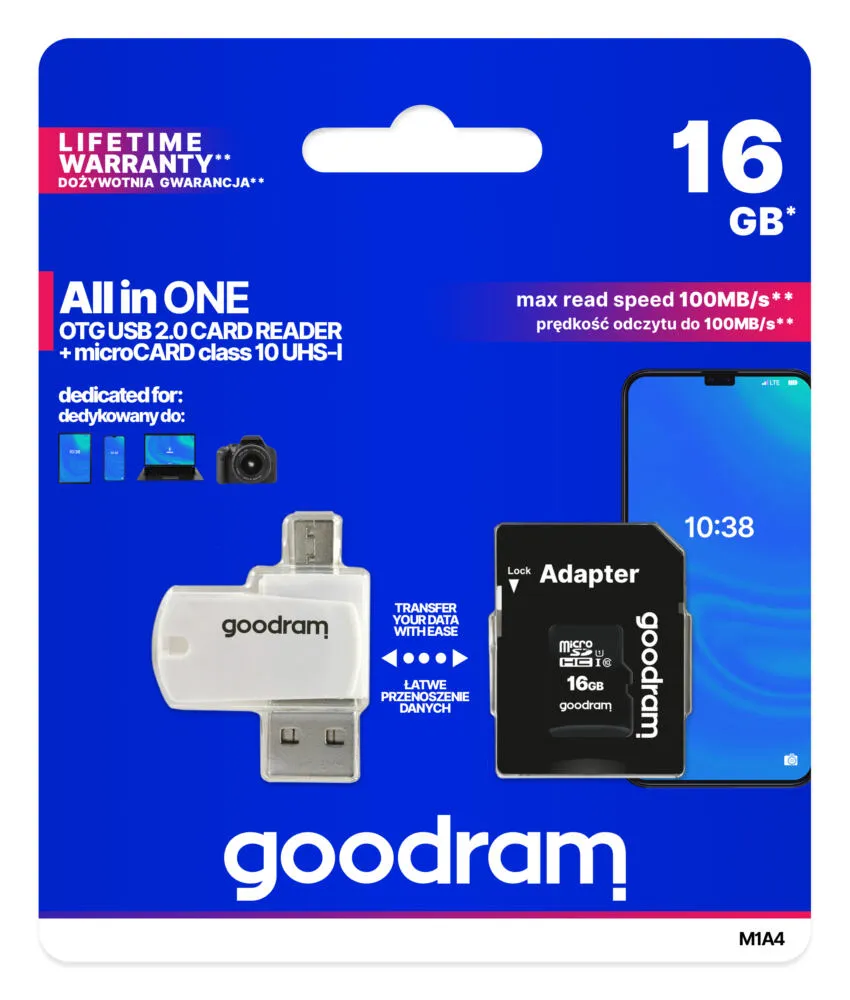 Goodram M1A4 All in One 16 GB M1A4-0160R12 Thumbnail 13