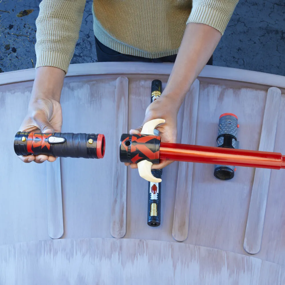 Hasbro Lightsaber Forge Darth Maul Double-Bladed F11415L0 Thumbnail 7