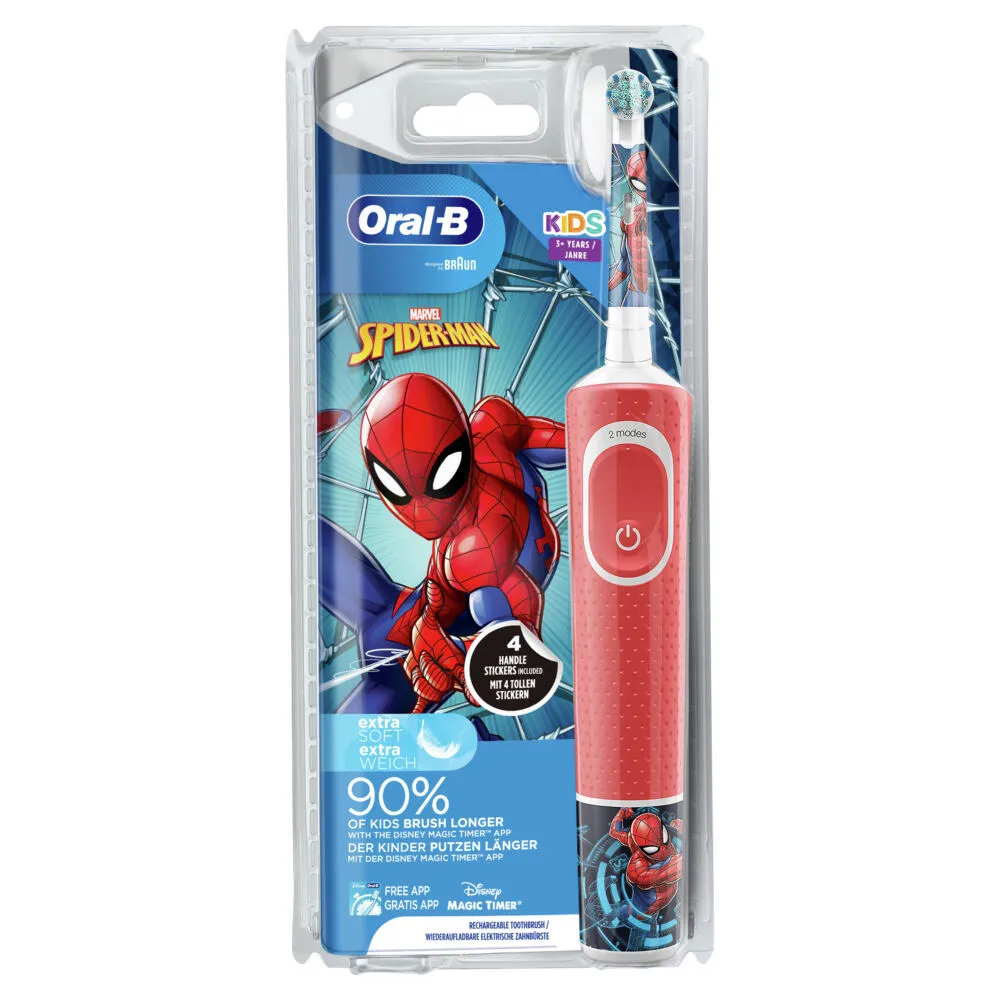 Oral-B Kids 80352595 elektrikli diş fırçası Çocuk Döner diş fırçası Çok renkli Şarjlı Diş Fırçaları