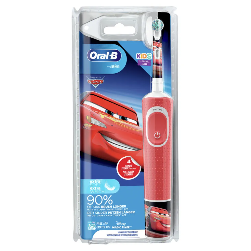 Oral-B 80352601 elektrikli diş fırçası Çocuk Döner diş fırçası Siyah, Mavi Şarjlı Diş Fırçaları