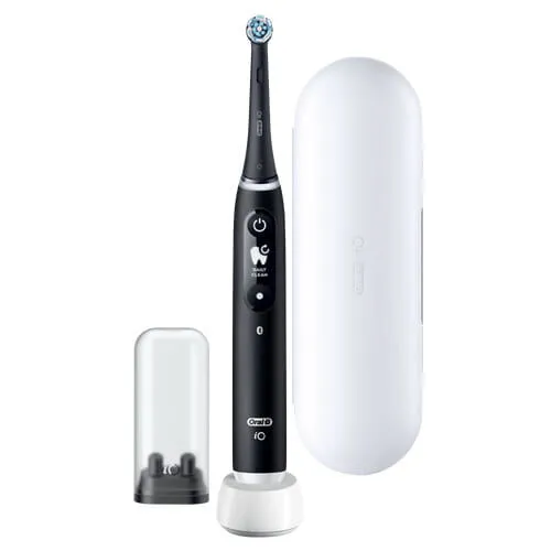Oral-B iO 6 Yetişkin Titreşimli diş fırçası Siyah Thumbnail 1