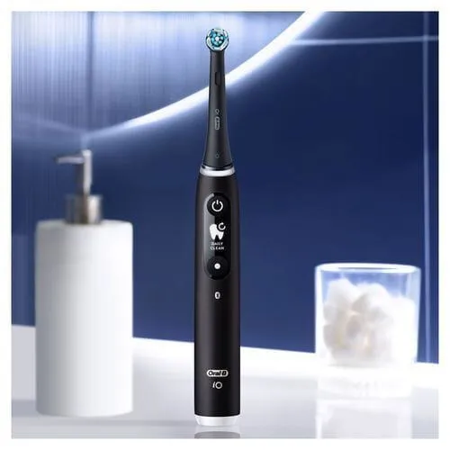 Oral-B iO 6 Yetişkin Titreşimli diş fırçası Siyah Thumbnail 4