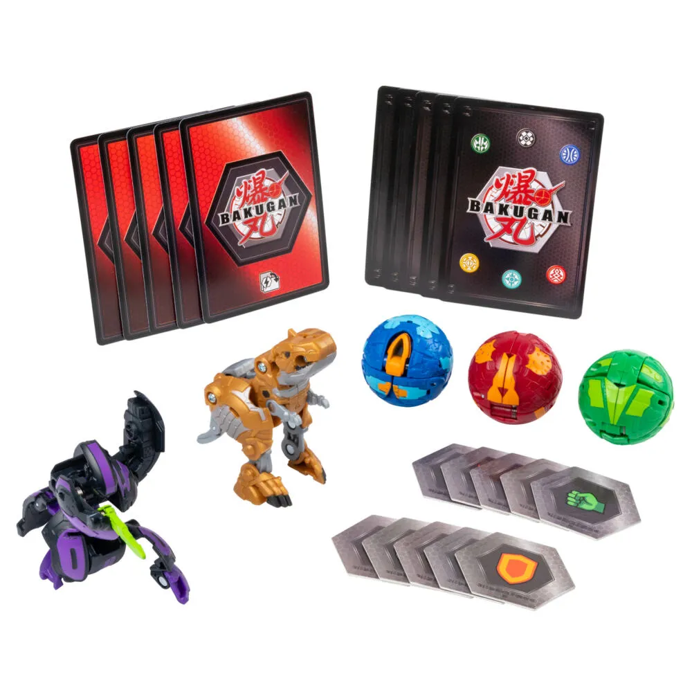 Spin Master Bakugan BTB Battle Pack 5Pk 4 UPCX NBL Topaç atma Aktif ve Beceri Oyuncakları Thumbnail 1