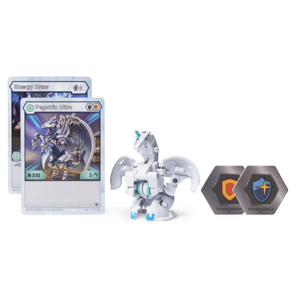 Spin Master BTB UltraBallPk 5E Pegasus White NBL 6053868 Topaç atma Aktif/Beceri Oyunları & Oyuncakları Thumbnail 2