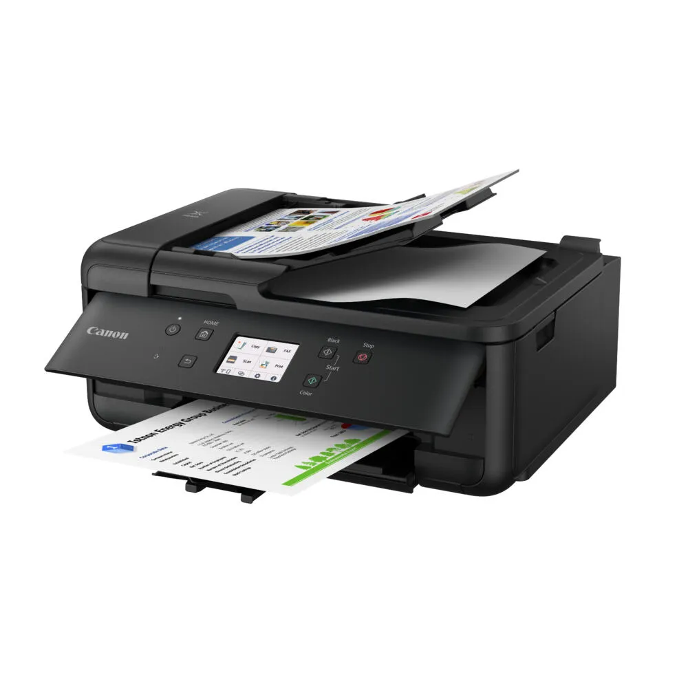 Canon PIXMA TR7650 4452C026 Mürekkep Püskürtmeli Renkli Wi-Fi Çok Fonksiyonlu Yazıcı Thumbnail 9
