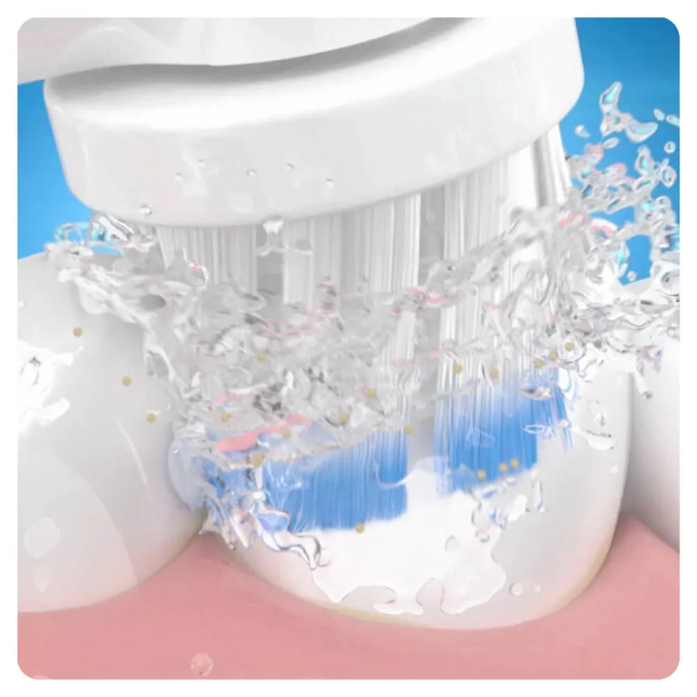 Oral-B Genius10000NP elektrikli diş fırçası Yetişkin Mor, Beyaz Thumbnail 2