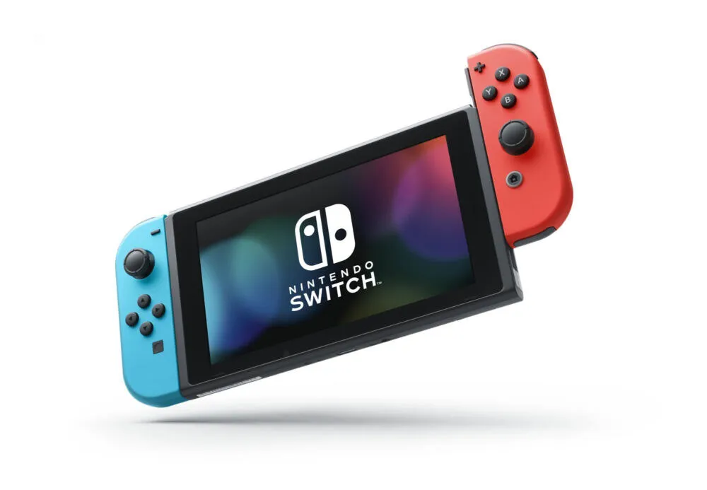 Nintendo Switch 1.1 Bleu Néon et Rouge Néon 45496882174 Thumbnail 4