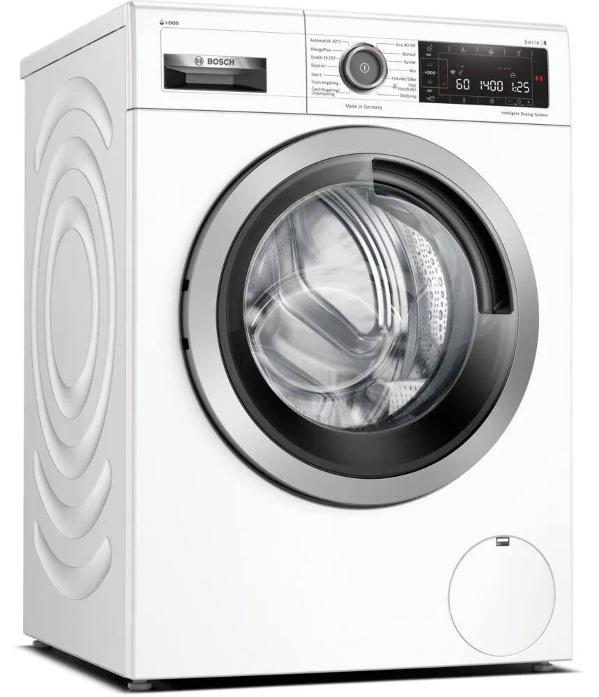 Bosch Serie 8 WAV28KHBSN çamaşır makinesi Önden yüklemeli 9 kg 1400 RPM Beyaz Çamaşır Makineleri
