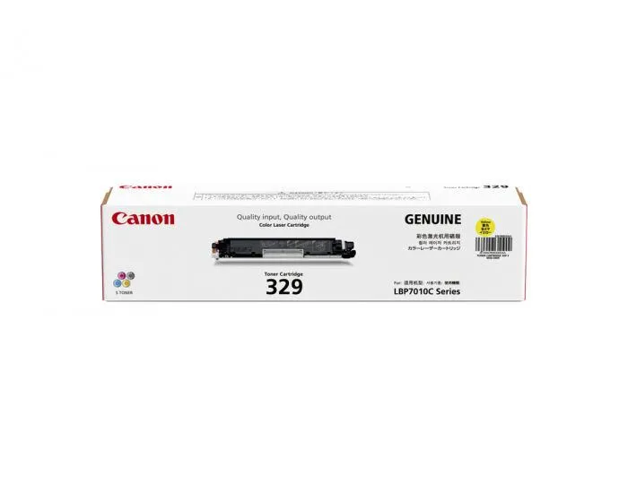 Canon 329 toner kartuşu 1 adet Orijinal Sarı Thumbnail 0