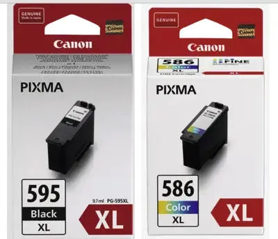 Canon 7170C004 mürekkep kartuşu 2 adet Orijinal Yüksek (XL) Verimli Siyah, Cam Göbeği, Macenta, Sarı