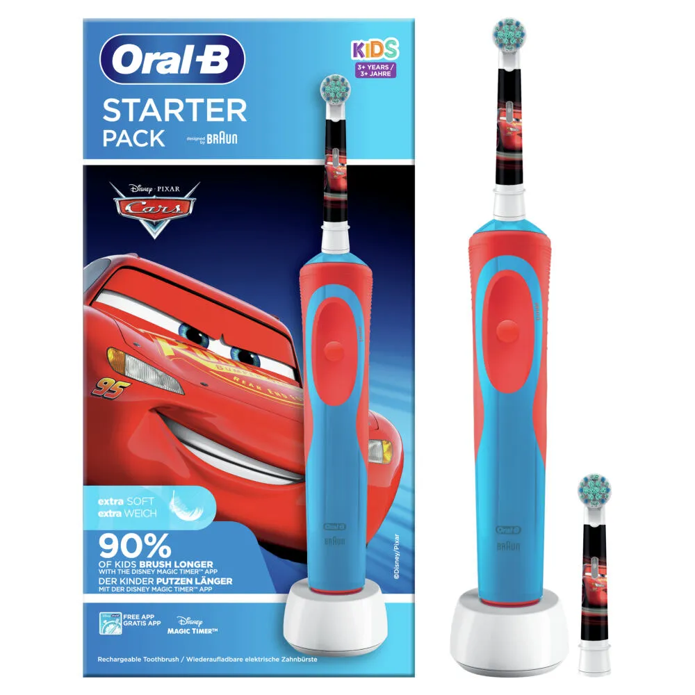 Oral-B Kids 80352943 elektrikli diş fırçası Çocuk Döner diş fırçası Çok renkli Şarjlı Diş Fırçaları