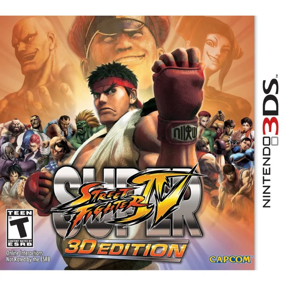 Nintendo Super Street Fighter IV 3D Edition İspanyol Nintendo 3DS Oyun