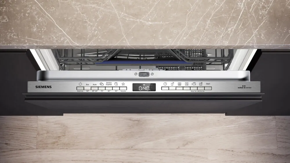 Siemens iQ300 SN73EX02AH bulaşık makinesi Tam ankastre 13 kişilik Thumbnail 2