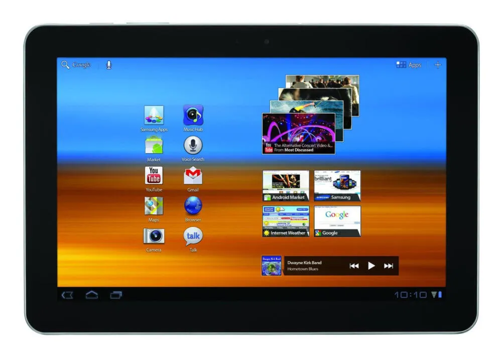 Samsung 10.1 16 GB GT-P7510MAYXAB inç 1 GB RAM Gri Tablet Thumbnail 9
