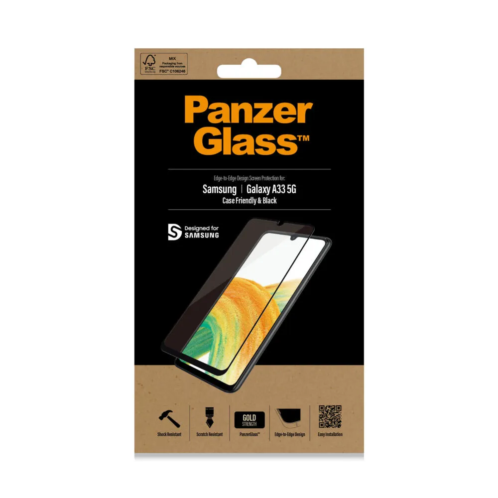 PanzerGlass® Screen Protector Samsung Galaxy A33 5G 7291 Thumbnail 0