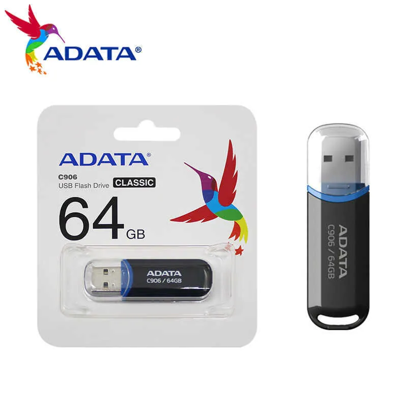 ADATA C906 64 GB AC906-64G-RBK USB 2.0 Flash Bellek Thumbnail 4