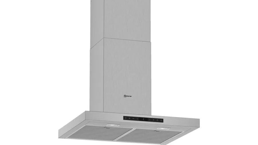 Neff D65BCP2N0 + Z51CBI1X4 Duvara monteli Paslanmaz çelik 674 m³/Saat Davlumbaz ve Aspiratö