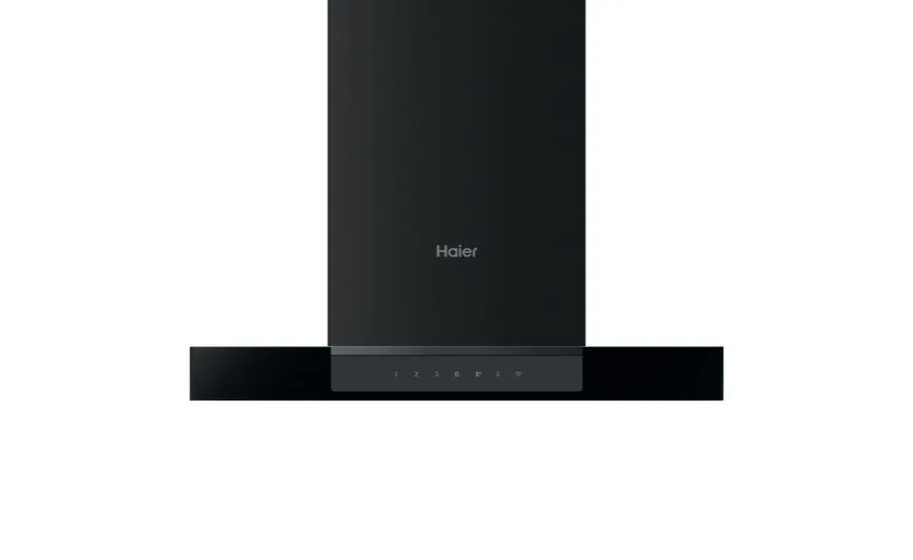 Haier I-Link HATS6DS46BWIFI Duvara monteli Siyah 571 m³/Saat Davlumbaz ve Aspiratö