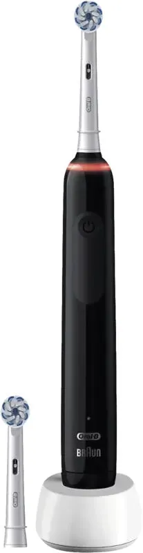 Oral-B Pro 3 3000 Yetişkin Siyah, Beyaz Şarjlı Diş Fırçaları