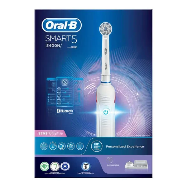 Oral-B SmartSeries 5 5400N Yetişkin Beyaz Şarjlı Diş Fırçaları