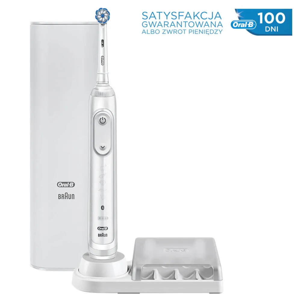 Oral-B Genius X 20000N Yetişkin Sonic diş fırçası Beyaz Thumbnail 1