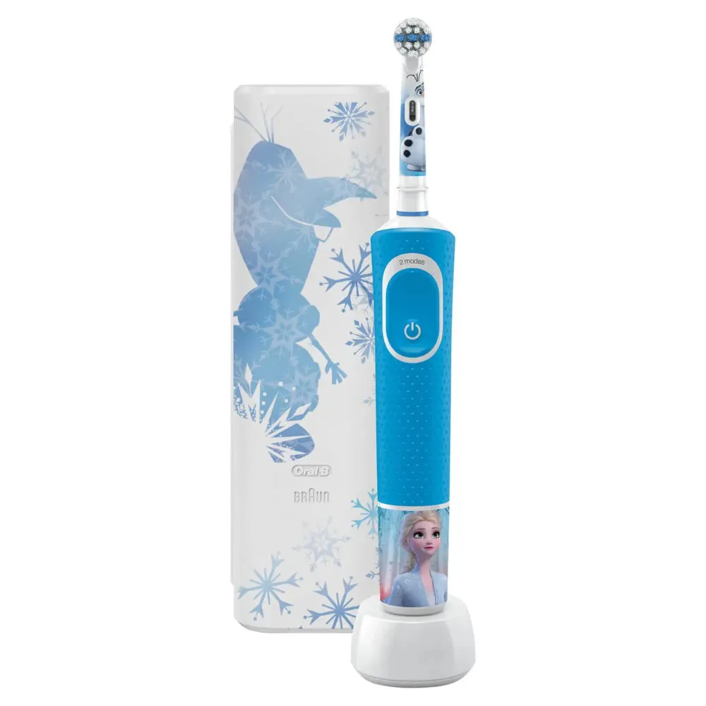 Oral-B Kids Frozen II Çocuk Mavi, Beyaz Şarjlı Diş Fırçaları
