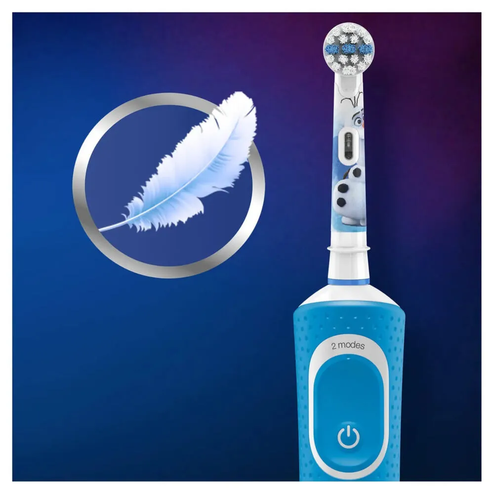 Oral-B Kids Frozen II Çocuk Mavi, Beyaz Thumbnail 3