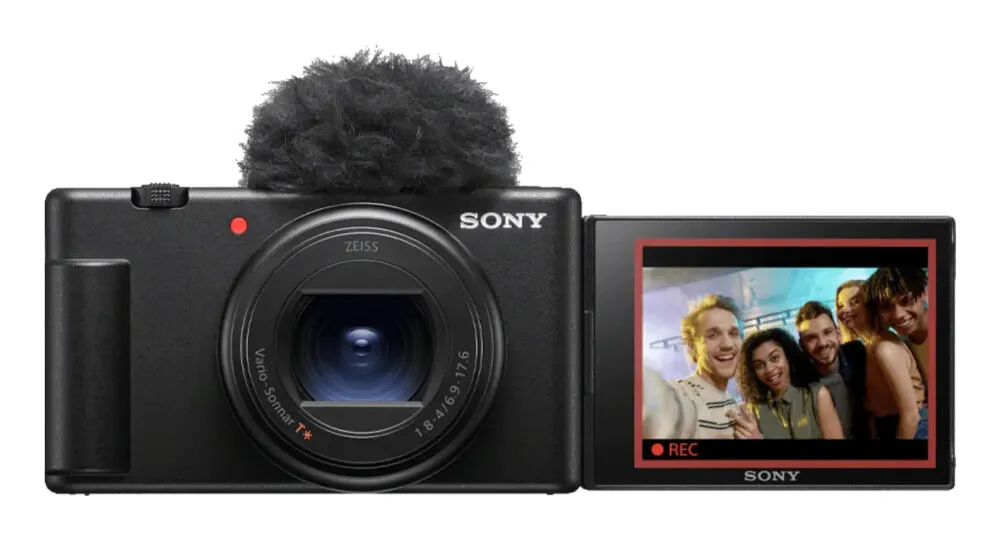 Sony ZV-1 II 1" Kompakt kamera 20,1 MP Exmor RS CMOS 5472 x 3648 Piksel Siyah Digital Kame