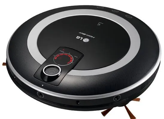 LG VR5901LVM robot teknolojili elektrik süpürgesi Siyah Robot Süpürge
