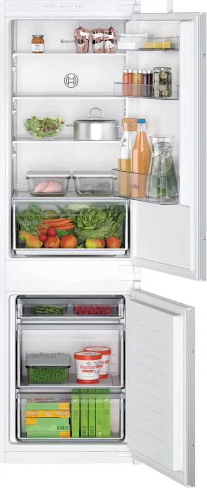 Bosch Serie 2 KGH86NSE0 donduruculu buz dolabı Ankastre 267 l Beyaz Buzdolabı