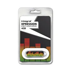 Integral INFD4GBXPREQUALIZER 4 GB USB 2.0 Flash Bellek Thumbnail 1
