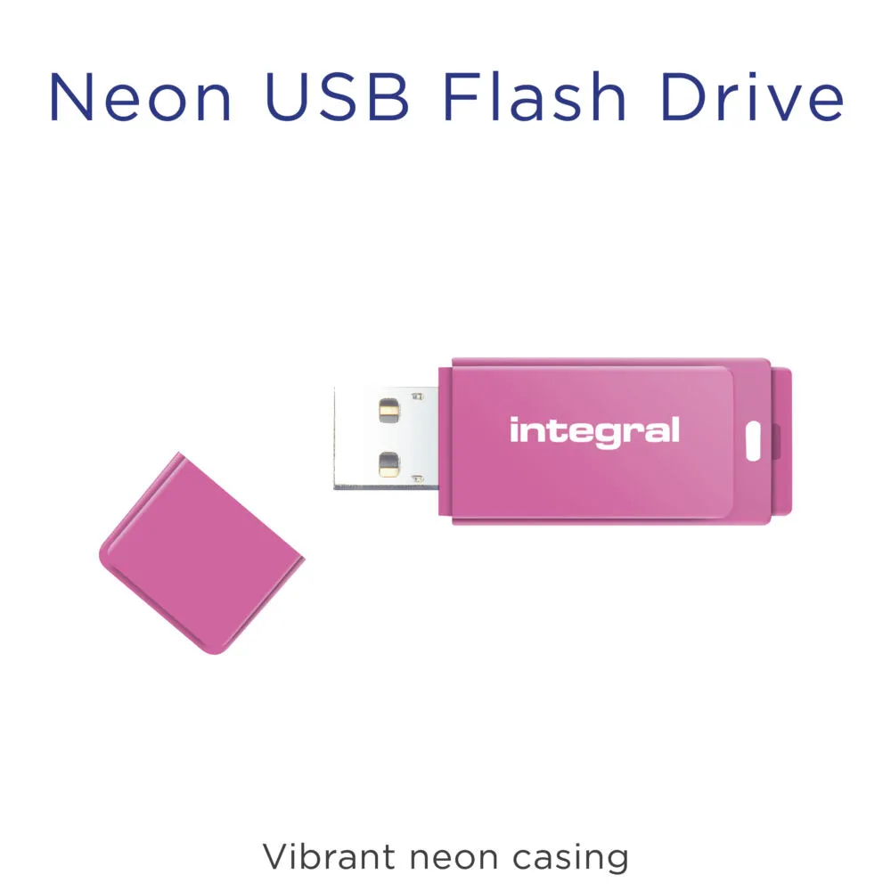 Integral INFD32GBNEONPK 32 GB USB 2.0 Flash Bellek Thumbnail 4