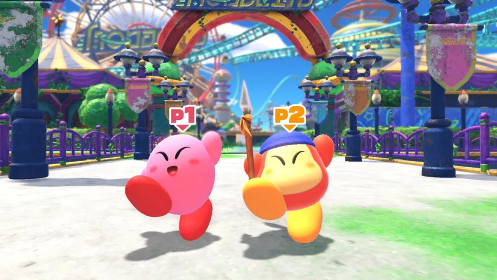 Nintendo Kirby and the Forgotten Land - Nintendo Switch 2 Edition + Star-Crossed World (Switch 2) 10016264 Thumbnail 3
