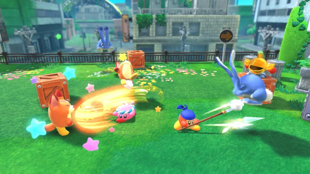 Nintendo Kirby and the Forgotten Land - Nintendo Switch 2 Edition + Star-Crossed World (Switch 2) 10016264 Thumbnail 5