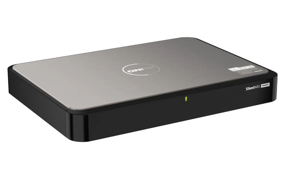 QNAP HS-264 NAS Masaüstü Intel® Celeron® N5105 8 GB 8 TB HDD QNAP Turbo System Siyah Thumbnail 2
