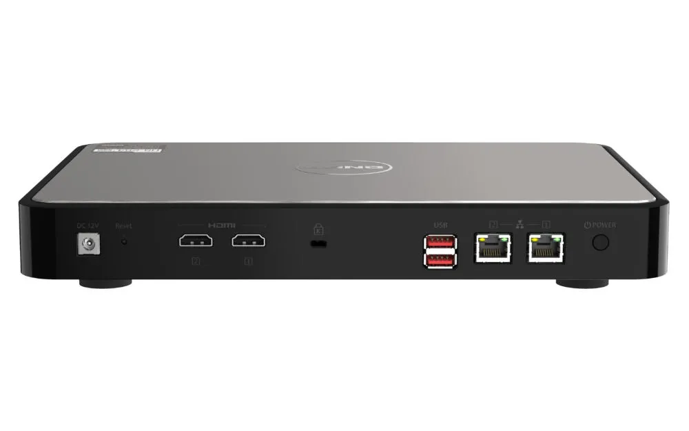 QNAP HS-264 NAS Masaüstü Intel® Celeron® N5105 8 GB 8 TB HDD QNAP Turbo System Siyah Thumbnail 5
