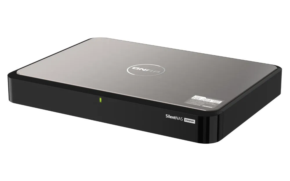 QNAP HS-264 NAS Masaüstü Intel® Celeron® N5105 8 GB 8 TB HDD QNAP Turbo System Siyah Thumbnail 4