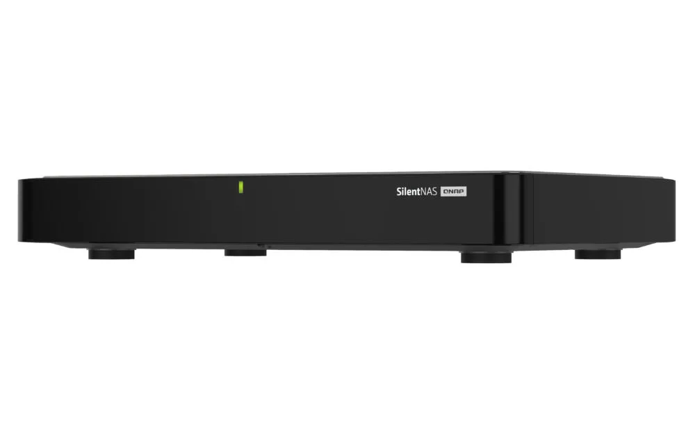 QNAP HS-264 NAS Masaüstü Intel® Celeron® N5105 8 GB 8 TB HDD QNAP Turbo System Siyah Thumbnail 3
