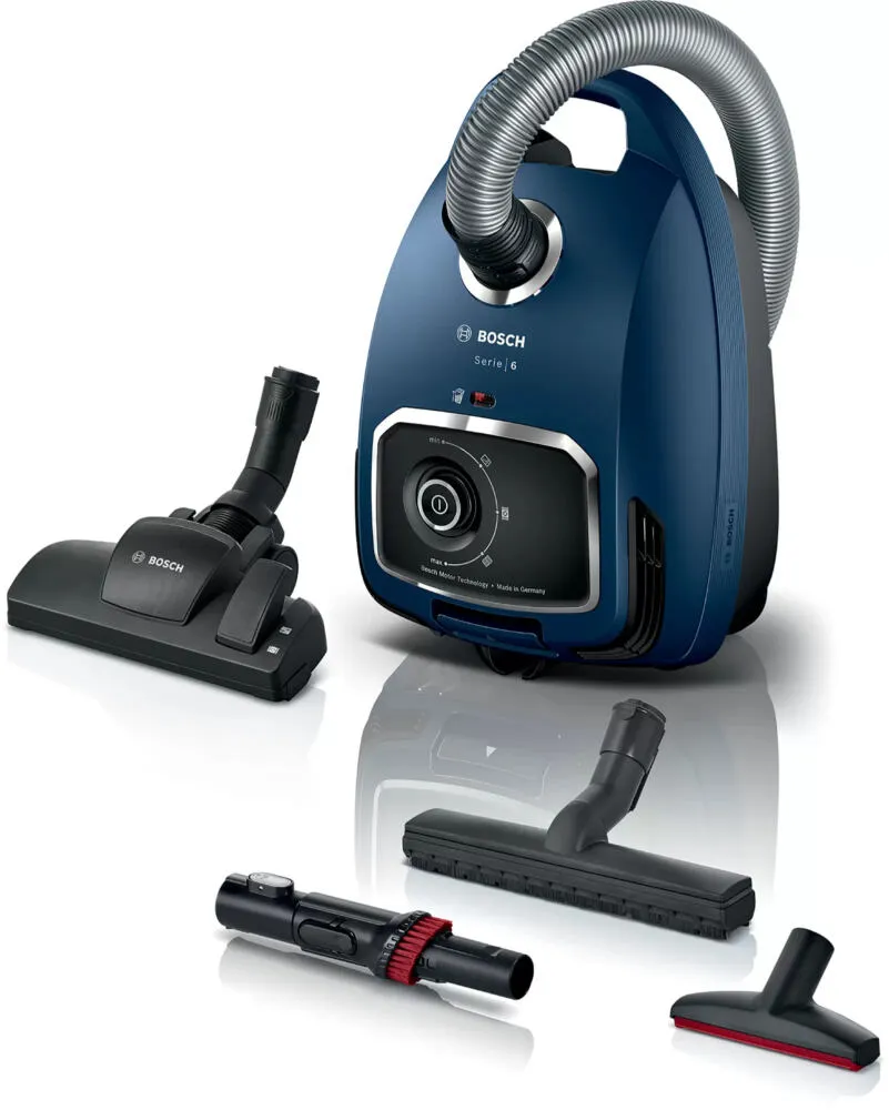 Bosch Serie 6 BGL6XSIL3 elektrik süpürgesi 4 l Silindir vakum Kuru Toz torbası Elektrikli Süpürge