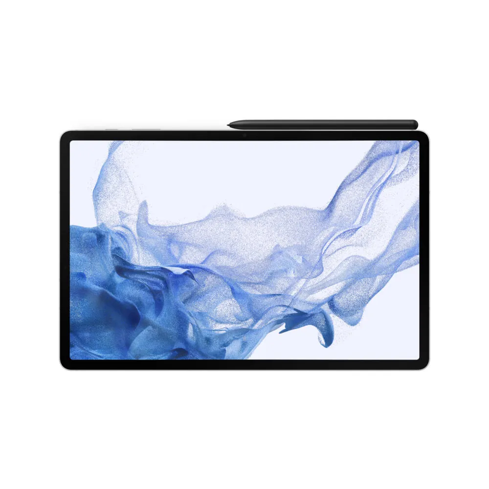 Samsung 5G SM-X806B 128 GB SM-X806BZSAEUE 12.4 inç 8 GB RAM Gümüş Tablet Thumbnail 2