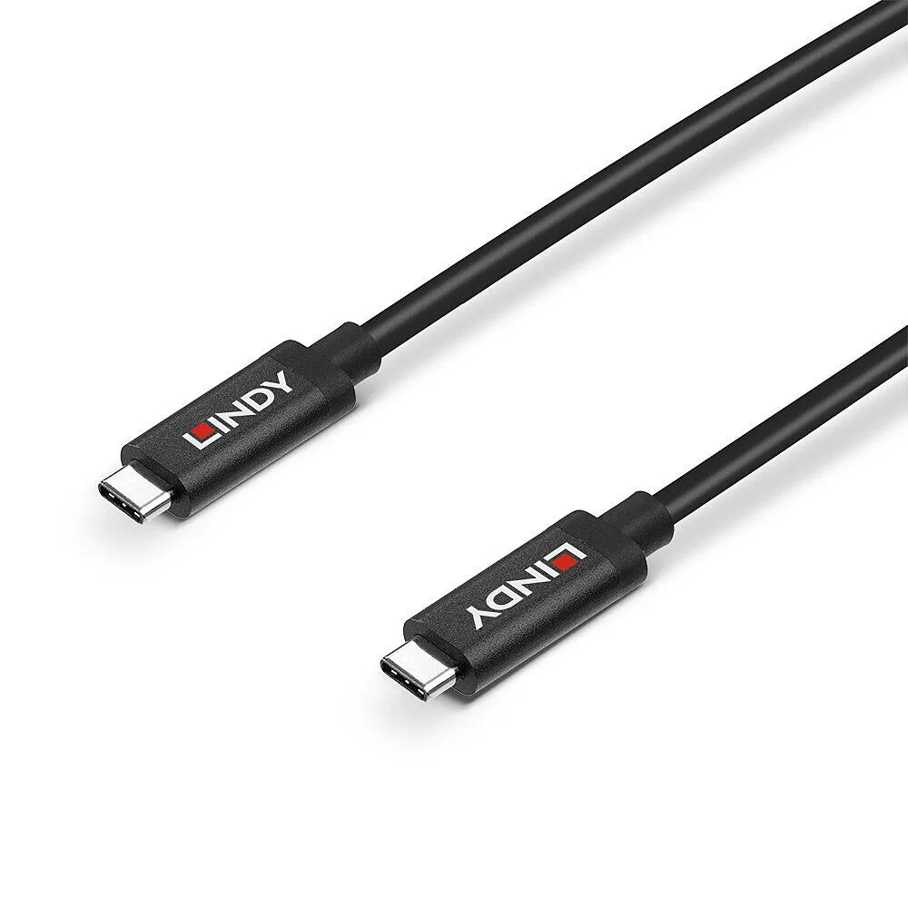 Lindy 43348 60 W USB C to USB C (3 m) USB Kablosu Thumbnail 3