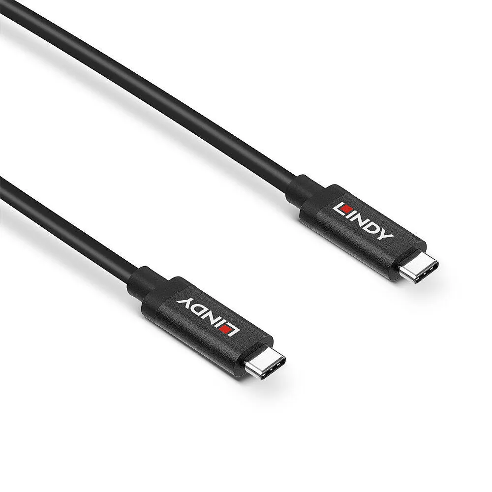 Lindy 43348 60 W USB C to USB C (3 m) USB Kablosu Thumbnail 1