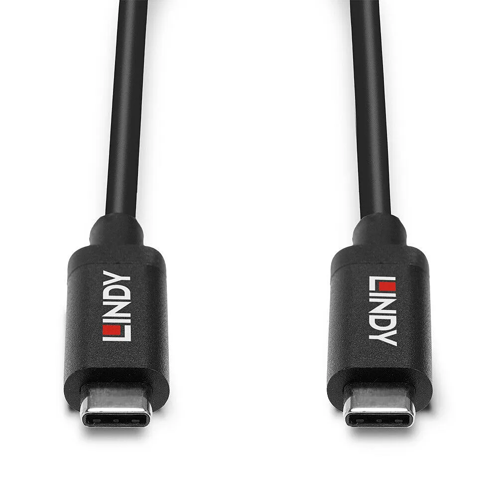 Lindy 43348 60 W USB C to USB C (3 m) USB Kablosu Thumbnail 2